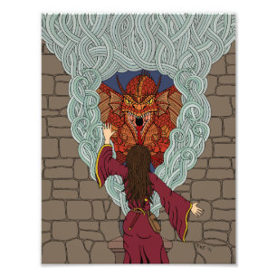 Conjuring the Dragon Photo Print