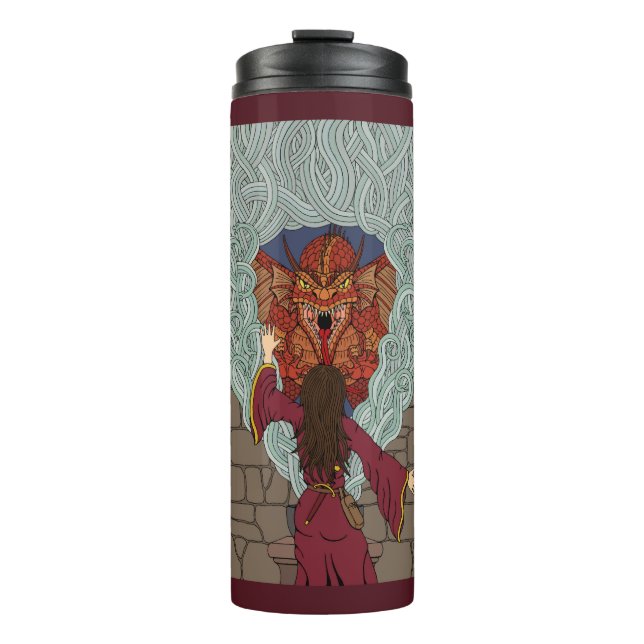Conjuring the Dragon Thermal Tumbler (Front)