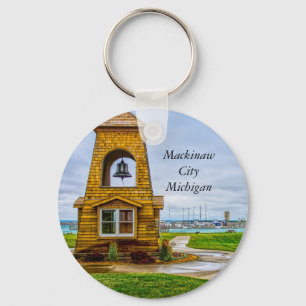 Conkling Heritage Park Mackinaw City Key Ring