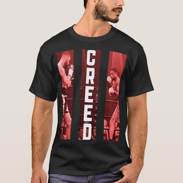 Conlan and Creed triptych red T-Shirt (Front)