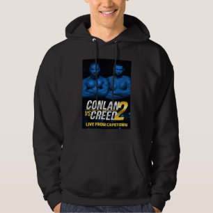 Conlan vs Creed 2 poster blue Hoodie