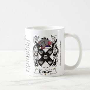 Conley Family Coat of Arms mug