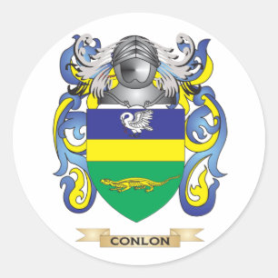 Conlon Coat of Arms Classic Round Sticker