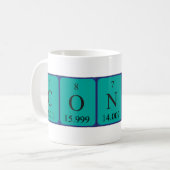 Connah periodic table name mug (Front Left)
