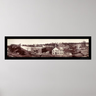 Conneaut, OH Photo 1901 Poster