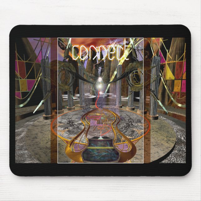 'Connect' Mouse Pad (Front)