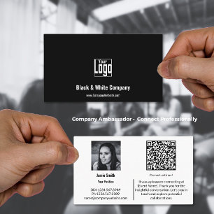 Connect Professionally Company Ambassador Business Card