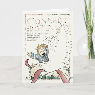 Connect the Dots Christmas Card