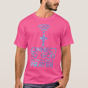 Connect To God Password Prayer Jesus Christian Men T-Shirt