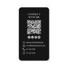 Connect With Me | QR Code Simple Modern Photo Pink