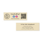 Connect With Us Qr Code Instagram Facebook Logo