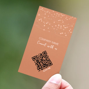 Connect With Us Scan Me Business Card