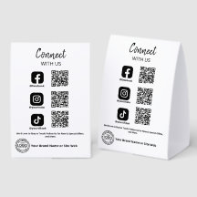 Connect with us Social Media QR code