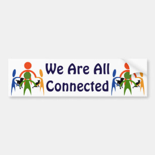 Connected bumper sticker
