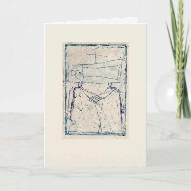 Connected by stillness card (Front)