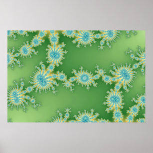 Connected - Fractal Poster