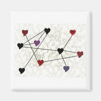 Connected Hearts Magnet