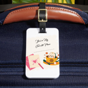 Connected Hearts Valentine Gifts for Everyone 2026 Luggage Tag