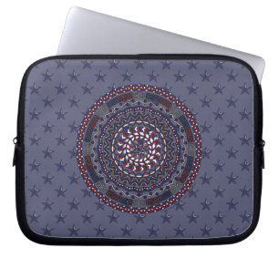 Connected Independence Day Laptop Case