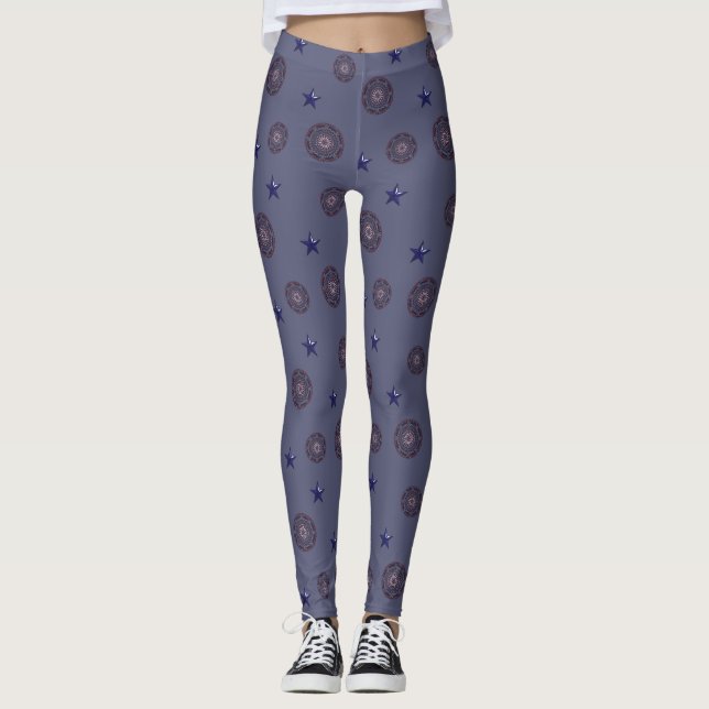 Connected Independence Day Leggings (Front)