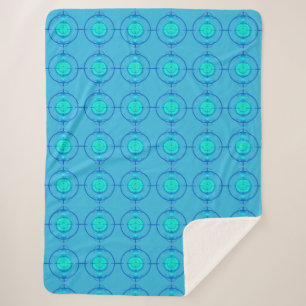 Connected Minds (Day Version) Sherpa Blanket