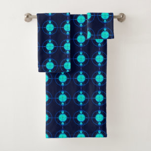 Connected Minds (Night Version) Bath Towel Set