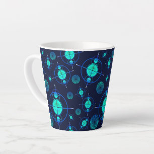 Connected Minds Pattern 2 Latte Mug