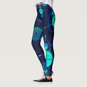 Connected Minds Pattern 2 Leggings