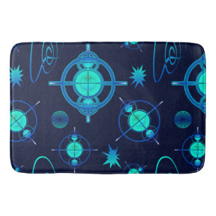 Connected Minds Pattern Bath Mat