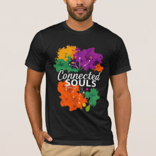 Connected Souls – Colourful Unity & Human Connecti T-Shirt