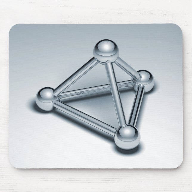 Connected Spheres Mouse Mat (Front)