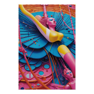 Connected to the Dream - Ken Gauge Art Poster