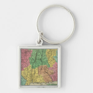 Connecticut 10 key ring