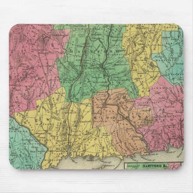 Connecticut 10 mouse mat (Front)