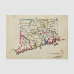 Connecticut 11 tissue paper