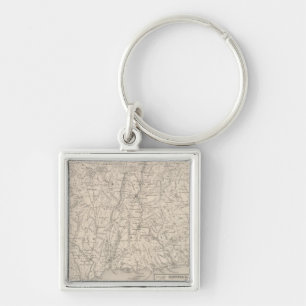 Connecticut 3 key ring