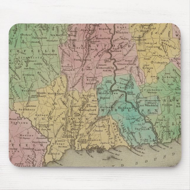 Connecticut 3 mouse mat (Front)