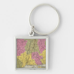 Connecticut 4 key ring