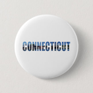 Connecticut 6 Cm Round Badge