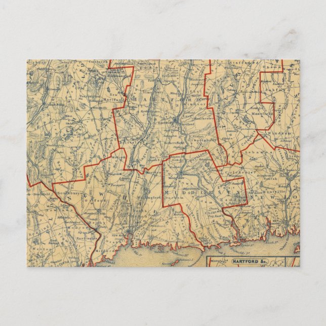 Connecticut 6 postcard (Front)