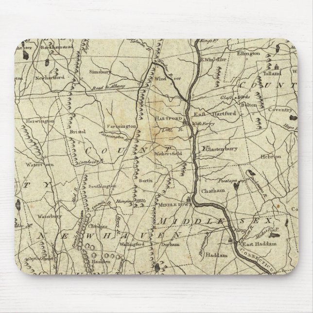 Connecticut 7 mouse mat (Front)