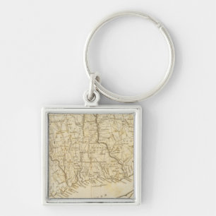Connecticut 9 key ring