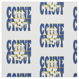 Connecticut American state flag Fabric