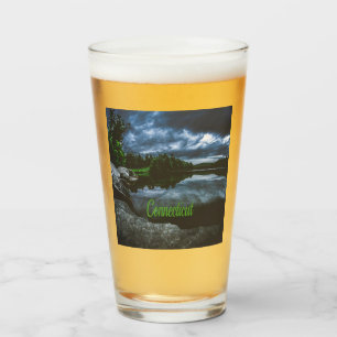 Connecticut Beutiful Lake Trees Glass