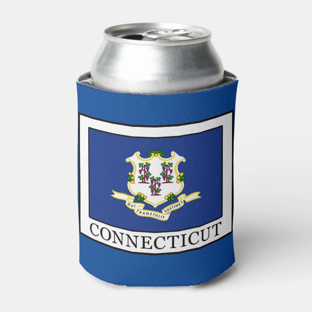 Connecticut Can Cooler (Can Front)