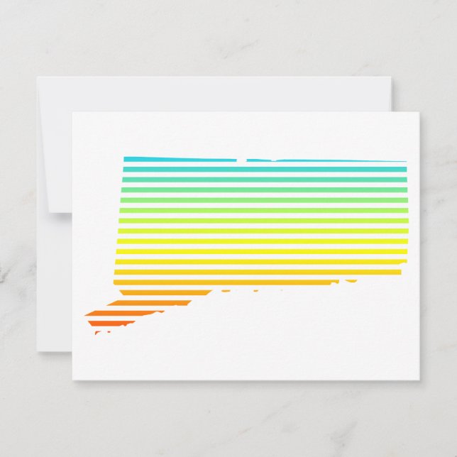 connecticut chill fade invitation (Front)