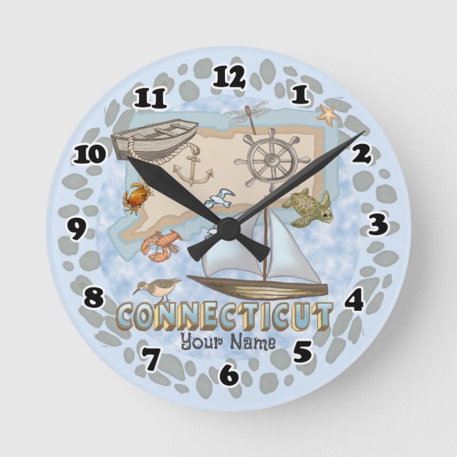 connecticut  Clock (Front)