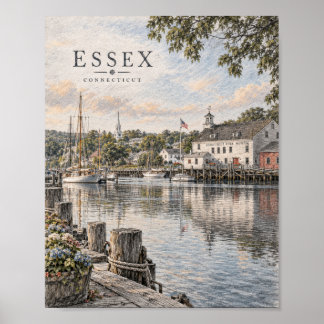 Connecticut Coastal 18 Poster #060