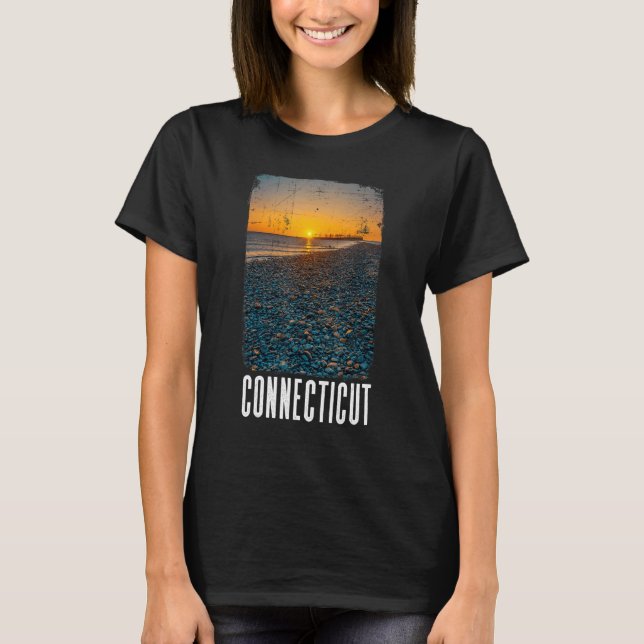 Connecticut  Connecticut Touris  Connecticut 1 T-Shirt (Front)