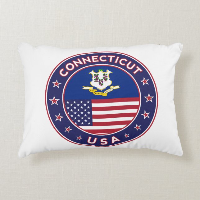 Connecticut  decorative cushion (Front)